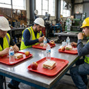 Polypropylene Fast Food Tray – 275x353mm – Red | Durable Plastic | Lightweight | Commercial – Indoor