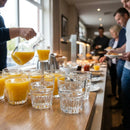 Breakfast Juice Glasses – 150ml – Durable Glass | 5oz | Set of 12 – Domestic