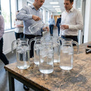 Glass Jugs – 1 Litre – Durable Glass | 6 Pack – Commercial Use