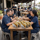 Stainless Steel Taco Holder – Silver – Durable Stainless Steel | 1.5mm Thickness – Indoor/Outdoor