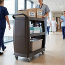 Polypropylene Mobile Trolley – 90kg Capacity – Lightweight & Durable – Commercial & Hospitality Use