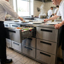 Counter Fridge – Six Drawer – Stainless Steel | 60mm | 300kg Load Capacity | Commercial – Indoor