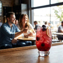 Vintage Bramble Tumblers – 500ml – Durable Glass, 12 Pack – Bar & Cocktail Use