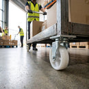 Replacement Castors – Standard Size – Durable Plastic | 50mm Diameter | Load Capacity 100kg – Industrial