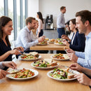 Narrow Rimmed Plates – 240mm White – Porcelain – Commercial Dining