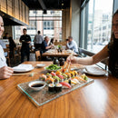 Sushi Board – 260x130mm – Clear Glass – Commercial Use