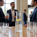 Polycarbonate Carafes – 1.1L – Cut Glass Effect – Stain & Break Resistant – Hospitality & Catering