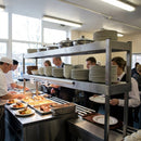 Two-Tier Ambient Overshelves – Factory Fitted – For Trolleys & Cabinets – Commercial Kitchen