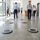 Playground Spot On Plates – 290mm Black – Durable Plastic | 6 Pack – Indoor/Outdoor Use