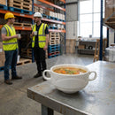 Handled Soup Cups – 284ml – Durable Porcelain | Commercial Grade – Indoor/Outdoor Use