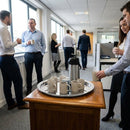 Stainless Steel Round Service Tray – 305mm – Durable Stainless Steel | 1.2mm Thickness – Commercial