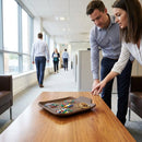 Square Platter – 140mm – Brown | Ceramic | Lightweight – Indoor/Outdoor
