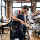 Denim Bib Apron – Indigo – Durable Denim | 8 oz | Commercial Grade – Indoor/Outdoor