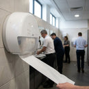 Toilet Roll Dispenser – White – Durable Plastic | T2 Grade – Commercial Use