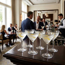 Diamond Martini Glasses – 190ml – Fine Cut Crystal – Home & Bar Entertaining