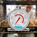 Oven Thermometer – Professional Stainless Steel – Accurate Temperature Monitoring – Kitchen & Cooking