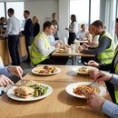 Churchill Buckingham Plates – 215mm – Durable Porcelain | Commercial Grade – Indoor/Outdoor