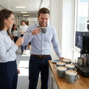 Cappuccino Cups – 230ml – Durable Porcelain | 6 Pack – Commercial Use