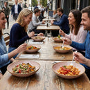 Terracotta Coupe Bowls – 182mm – Durable Stoneware – Commercial Tableware
