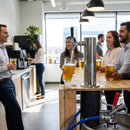 Polar Beer Dispenser – Includes Keep Warm Board – Durable Plastic – Commercial Use