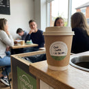 Compostable Write-On Stickers – 1000 Pack – Paper & Water-Based Adhesive – Food Labeling & Catering