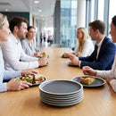 Porcelain Plates – Charcoal 170mm – Vitrified, Low-Sheen Finish – Commercial Dining