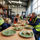 Walled Plates – 210mm – Durable Ceramic | 6 Pack – Commercial Use