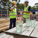Drinking Cups – 300ml Light Green – Plastic | 48 Pack | Disposable – Commercial
