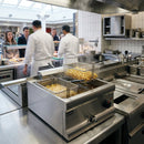 Countertop Electric Fryer – 15L Capacity – Thermostatic Control – Commercial Kitchen