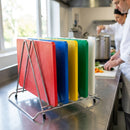 Heavy Duty Chopping Board Rack – 7 Slots – Stainless Steel – Commercial Kitchen