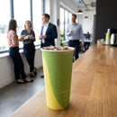 Paper Cold Cups – 20oz/500ml – Citrus Colorway, PLA Lined, Compostable – Commercial Beverage Use