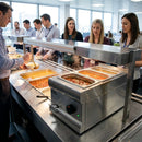 Countertop Bain Marie – 3 Quarter Gastronorm Pans – Wet Heat – Commercial Food Service