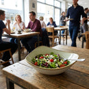 Lotus Bowls – 177mm Green – Semi-Matte Vellum Glaze – Commercial Hospitality Use