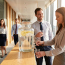 Drinks Dispenser – 8000ml – Glass | 5mm Thickness | Ideal for Parties – Indoor/Outdoor