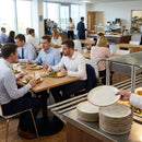 Stack Plates – 165mm White – Durable Stoneware | 6mm Thickness | Commercial Grade – Indoor/Outdoor