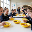 Polypropylene Bowls – Yellow 174mm – Virtually Unbreakable – Institutional & Commercial Use