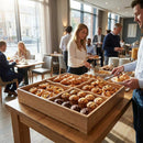 Melamine Tray – Oak Effect – Durable Melamine | 2/4 Size | Commercial Use – Indoor