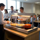 Electric Food Warmer – Heated Glass Display Top – Full Gastronorm Compatibility – Commercial Use