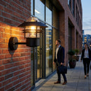 Outdoor Wall Light – Black – Durable Metal | IP65 Rated | 10W | Commercial – Outdoor