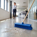 Hygiene Broom – 12 Inch Blue – Soft Bristle – Commercial & Domestic Cleaning