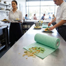 Non Woven Cleaning Cloth Roll – Green – 100 Sheets – Fast-Drying & Low Lint – Commercial & Catering