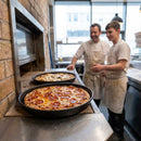 Black Iron Pizza Pan – 7" – Heavy Duty Iron | 1.5mm Thickness | Commercial Grade – Indoor/Outdoor