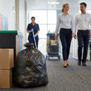 Light Duty Bin Bags – 40L Black – Recycled Polythene – Office & Kitchen Waste