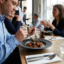 Deep Coupe Plates – 255mm Quartz Black – Durable Ceramic | 6mm Thickness | Commercial – Indoor