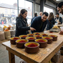 Spice Saffron Bowls – 120x54mm – Durable Ceramic | 12 Pack – Domestic Use