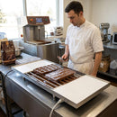 Heated Vibrating Table for Chocolate Tempering Machine – Standalone – Even Chocolate Distribution – Professional Confectionery Use