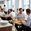 Quanta Plates – 220mm – White | Durable Plastic | Lightweight – Commercial