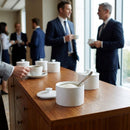 Oval Sugar Coupe Bowls – 90mm – White Porcelain – Commercial & Restaurant Use
