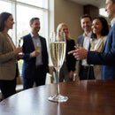 Champagne Flute Glasses – 160ml – Thickened Walls & Stem – Event Catering & Hospitality