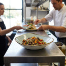 Organic Bowls – 250mm Duck Egg Blue – Super Vitrified – Rustic Tableware for Restaurants & Cafés